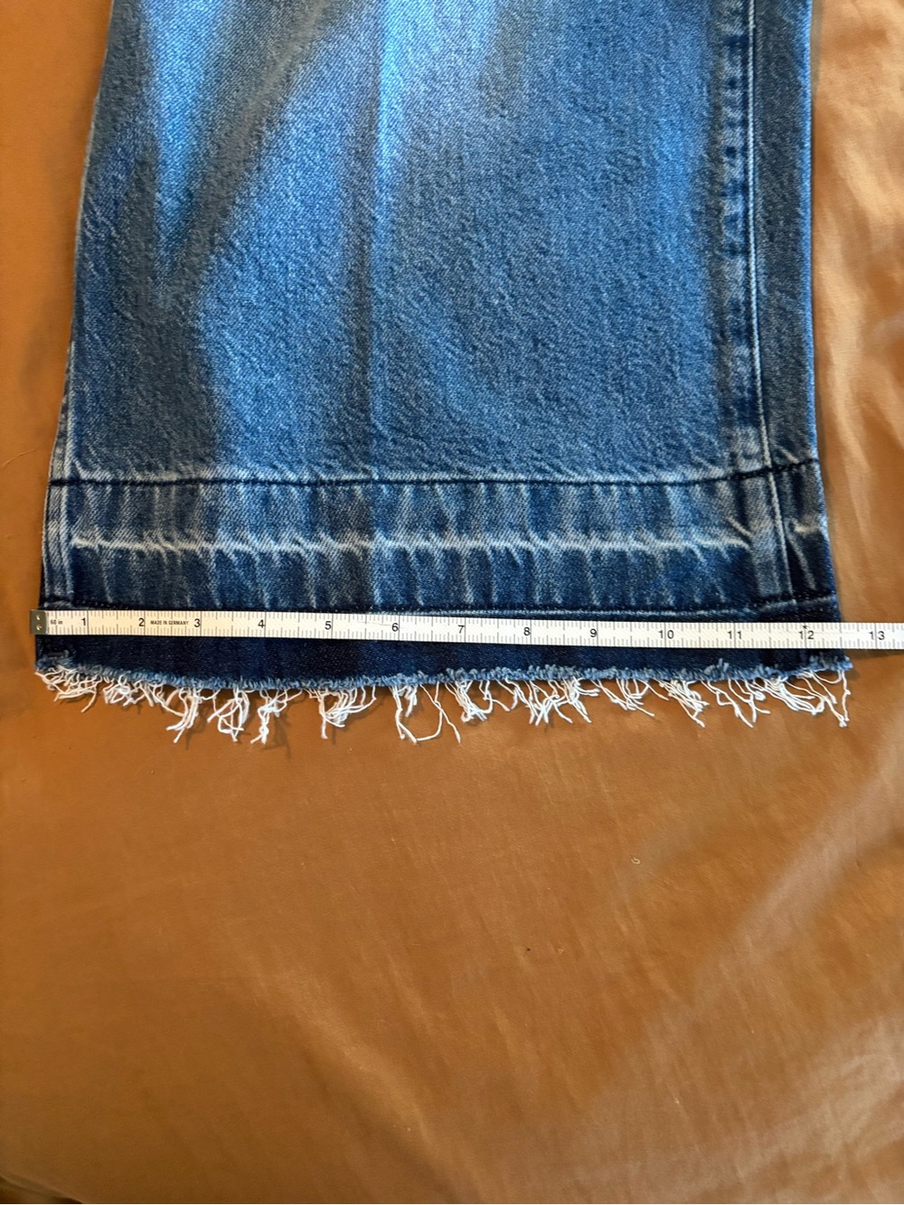 Madewell Blue Denim Culottes - Casual Relaxed Fit - Picture 7 of 8
